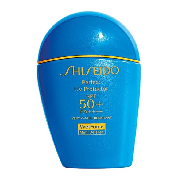 Shiseido Perfect UV Protector 50+ Wet Force Multi Defense SPF50 50ml NIB - Picture 2 of 3
